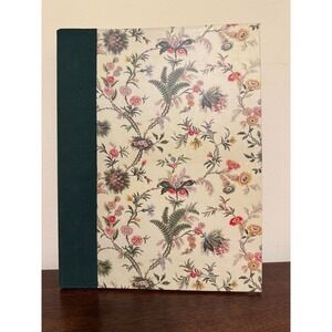 Vintage 90s Paperchase London 2 Ring Binder Journal Notebook Floral ChintzUnused